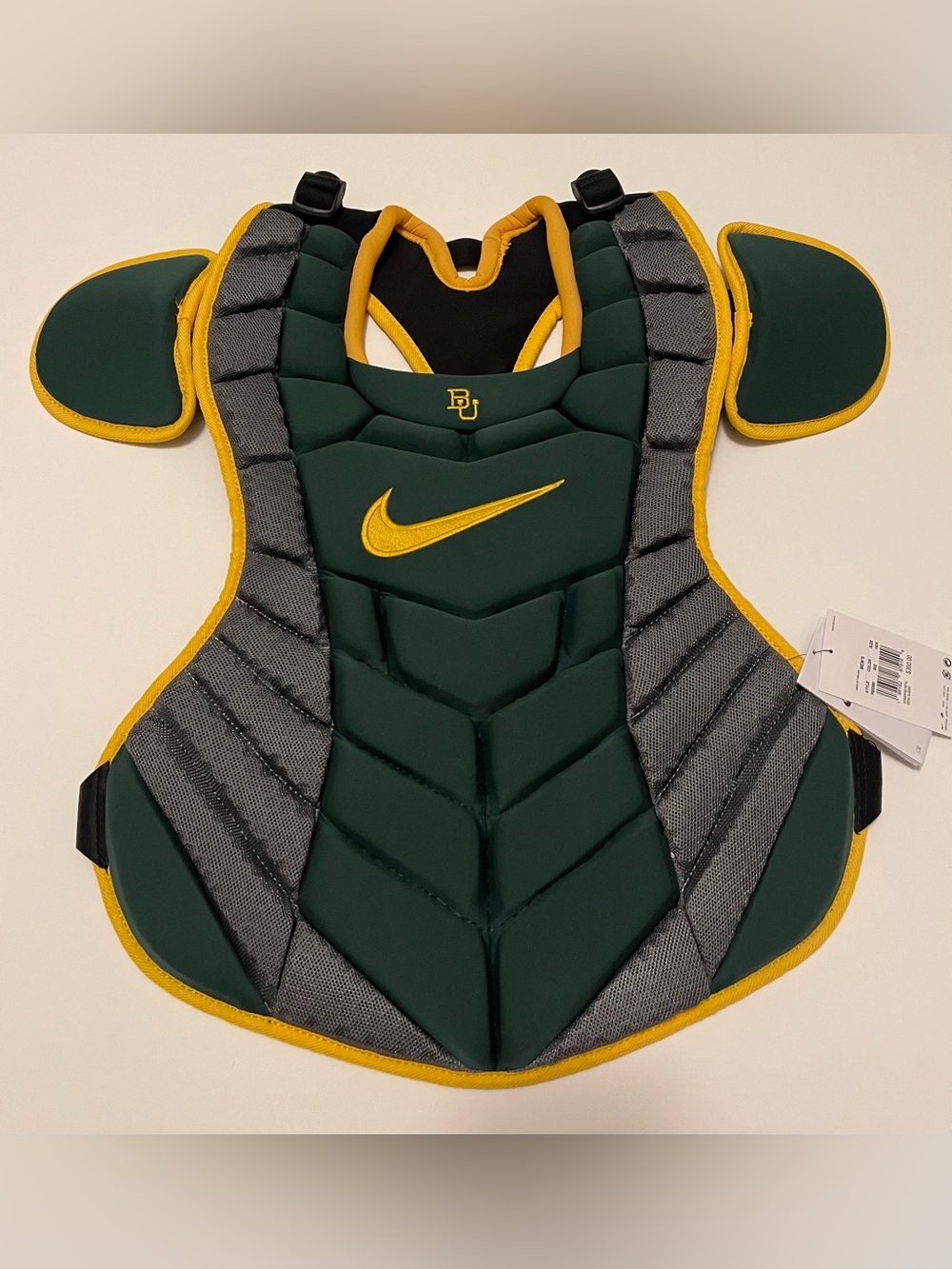 Nike Diamond Elite Chest Protector Baylor Bears BU Baseball Size 16 FB3395-302